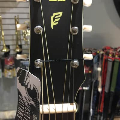 Ibanez PF14WK Mahogany Dreadnought Acoustic Guitar Black image 4