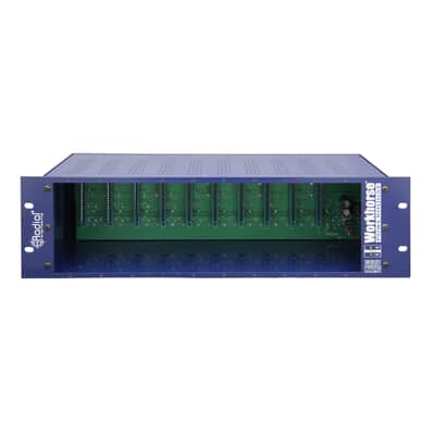 Radial Workhorse Powerhouse 500 Rack, 10 Slots, 19" 5HE - Rack for 500 modules image 1