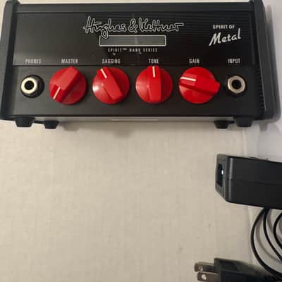 Hughes & Kettner Spirit Nano Spirit of Metal 25-Watt Mini Guitar Amp Head 2020 - 2021 - Black image 3