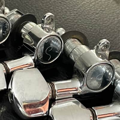 Schaller 6 In Line 1970's Tuners Made In West Germany image 2