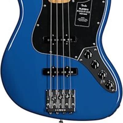 Fender Player II Modified Active Jazz Electric Bass, Maple Fingerboard, Electric Blue TGF33 image 4