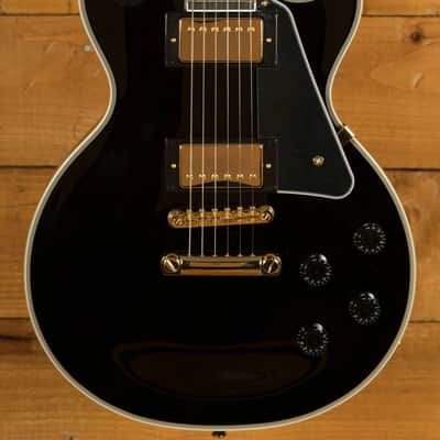 Epiphone Les Paul Custom | Ebony w/Gigbag image 1