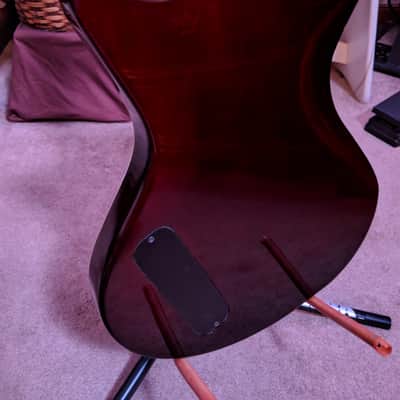 Ernie Ball Music Man Armada  China Copy  Sunburst / Black image 5
