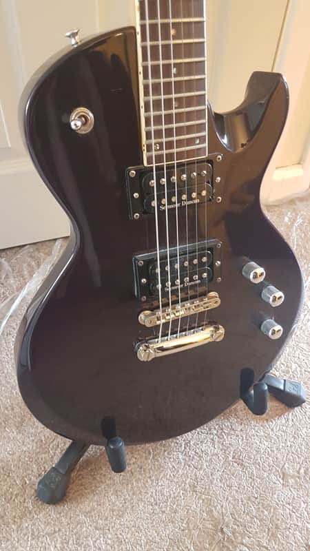 ESP Custom Shop Eclipse 1998 Trans Purple Stripe image 1