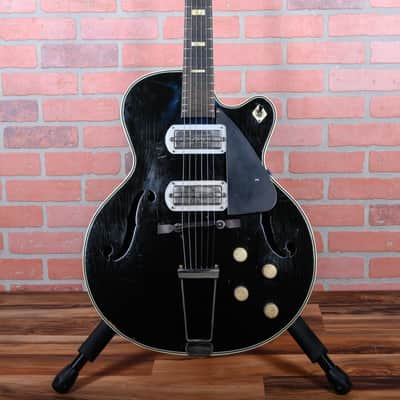 Silvertone Espanada H64 Black 1957 w/OHSC image 4