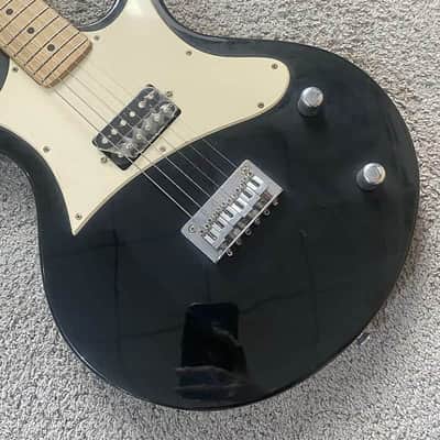 Glossy Black Electric Guitar, Solid Basswood Body, Maple Neck and Fingerboard, Chrome Hardware image 5