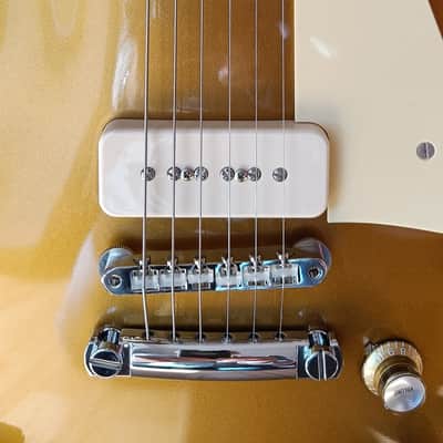 gibson les paul standard custom shop gold top p90 reissue 68 image 5