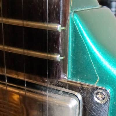 Used Hamer Eclipse Candy Green Made in USA c. 1998 W/ Gig Bag VGC image 16