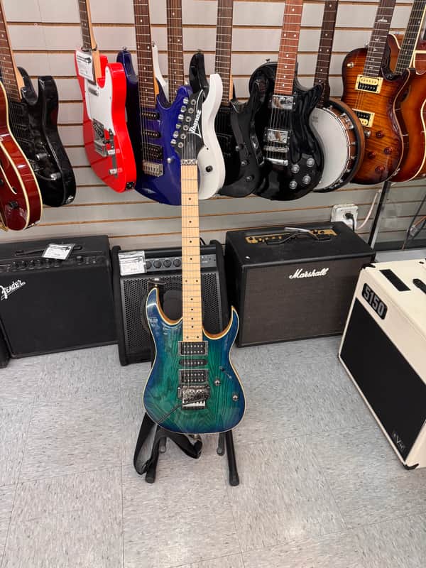 Ibanez RG470AHM-BMT Standard 2017 - Present - Blue Moon Burst image 1