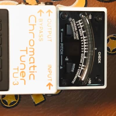 Boss TU-3 Chromatic Tuner 2009 - Present - White image 7