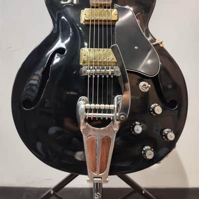 Crucianelli Espana EL-36 Hollow Body Electric Guitar 1968 - Black image 3