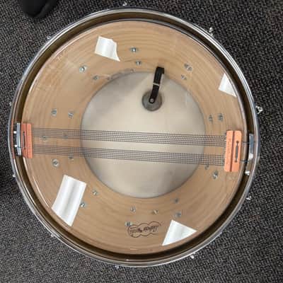 LUDWIG 110th ANNIVERSARY aged exotic avodire 7 x 14 anniversary snare drum 2019 image 11