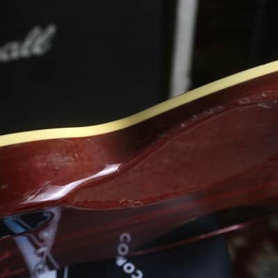 Yamaha SG-1500, Made in Japan 1980s - Persimmon Red image 21