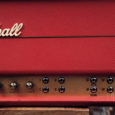 1969 Marshall Major 200 Watt Amplifier - Modded by Mike Soldano! image 6