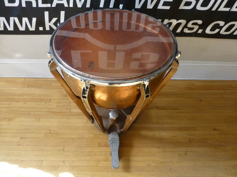 WFL Ludwig Copper Timpani - 1950's image 1