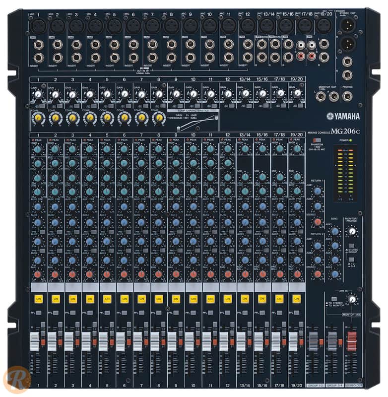 Yamaha MG206C 20 Channel Mixer | Reverb España