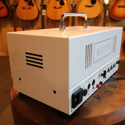 Revv Amplification D20  20/4-Watt Amp Head White + Case image 4