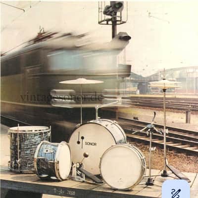 Sonor Rare snare stand Z5552 Teardrop era 60s - Vintage chrome image 13