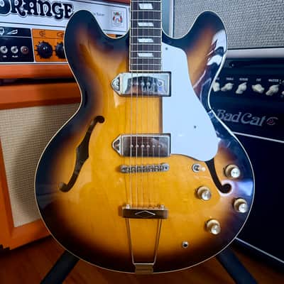 ‘09 Epiphone Elitist ’65 Casino in Vintage Sunburst image 2