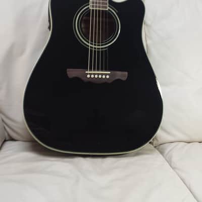Alvarez AD-60SC Black owned by Eric Bloom image 3