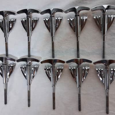 10 Ludwig Bass T-Rods and Claws 1960s image 2