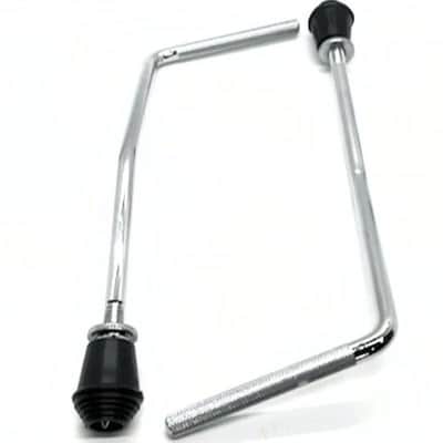 Ludwig Accent CS Custom 9.5mm Gull Wing Style Bass Drum Spurs w/Screw On Tips - NOS - OPEN BOX image 1