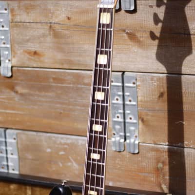 Maya 4 String Bass 1970's - Sunburst image 9