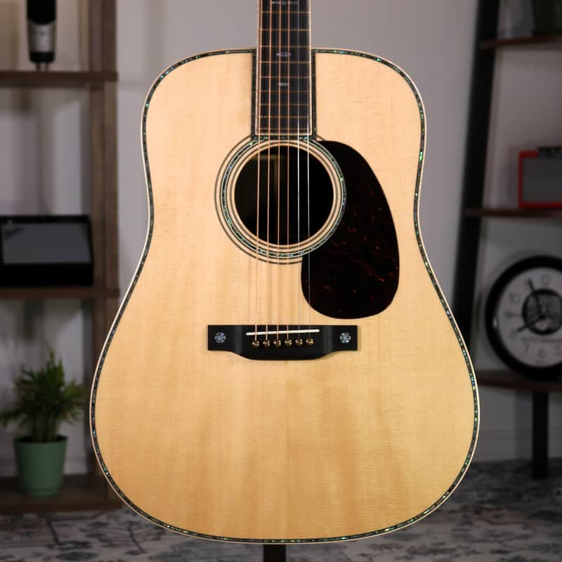 Martin D-42 Modern Deluxe - Ebony Fingerboard, Natural, Demonstrator image 1