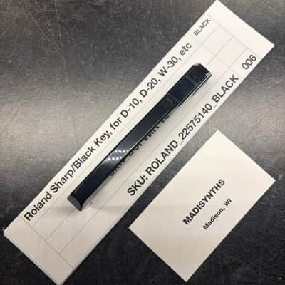 ORIGINAL Roland Replacement SHARP/BLACK Key, Unweighted (22575140) for Juno-1, D-10/20, HS-10, W-30, etc