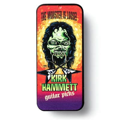 Dunlop KH01T088 Kirk Hammett Monster Pick Tin with Guitar Picks, .88mm, 6-Pack image 8