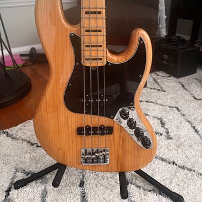 Fender American Deluxe Jazz Bass 2012 - Natural image 1