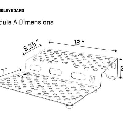 Holeyboard Pedalboards Module A image 7