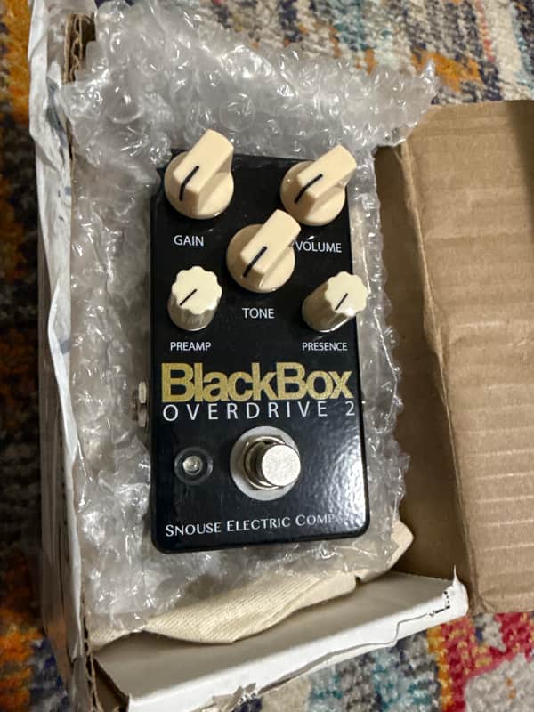 Snouse BlackBox Overdrive 2 2010s - Black image 1