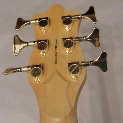 Ken Smith Design KSDB6 Barn Burner Deluxe 6 String Electric Bass Guitar 2015 Natural image 5