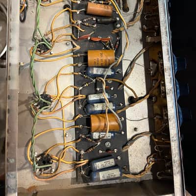 Fender Showman Guitar Amp Head Black Panel / 1964 image 3