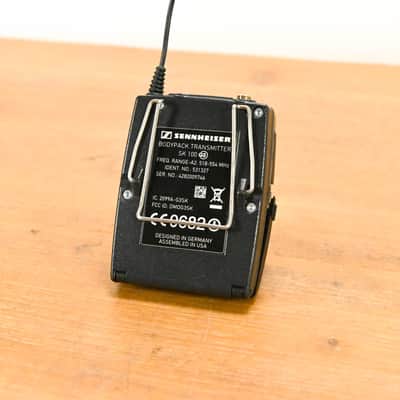 Sennheiser EM 100 G2 Receiver w/ SK 100 G3 Bodypack 518-554 MHz (NO PSU) CG01YS1 image 14