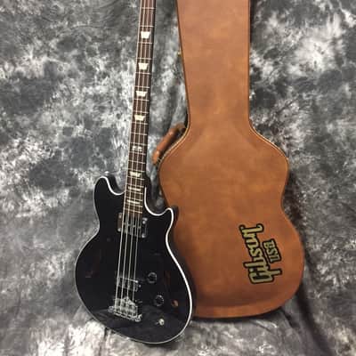 🎸🎶 Gibson 2014 BAMSG4CH 4- String Midtown Signature Bass w/ Hardshell Case - Graphite Pearl image 11