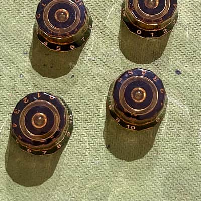 Ibanez Speed Knobs 1970's Gold - Set of 4 image 1
