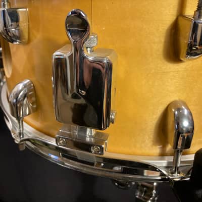 Vex - 6.5x14" Pro Vented 20-Ply Maple Snare Drum Early/Mid-2000s - Natural Maple image 7