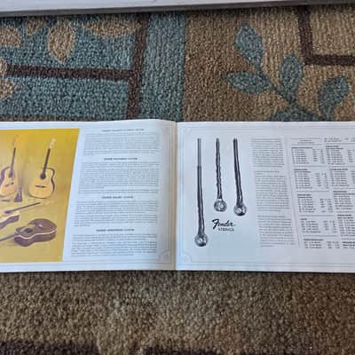 Vintage 1966-1967 Fender Musical Instruments Full-Line Catalog! Rare, Original Case Candy, Paperwork! image 19