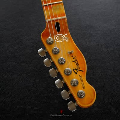 Fender Telecaster Sunburst Left Handed Heavy Aged Relic (RARE) image 16