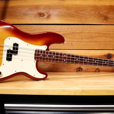 1984 Fender American Standard Precision Bass +OHSC Rosewood Fretboard USA - Sienna Sunburst CLEAN! 20179 image 2