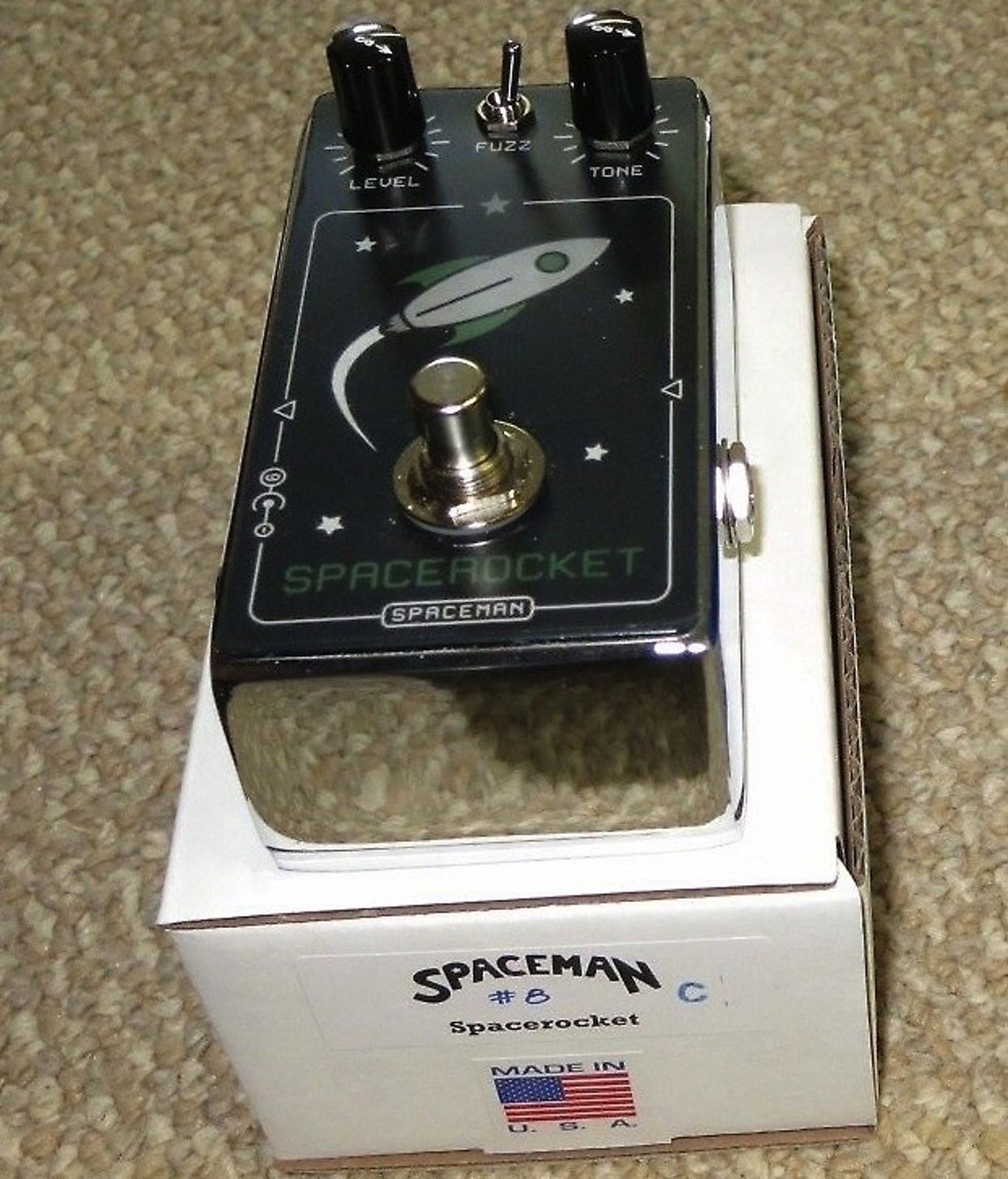 Spaceman Effects Spacerocket Silicon Fuzz | Reverb