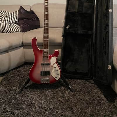 Schecter Diamond Series Stargazer Bass 2000s - Crimson Ghost image 2