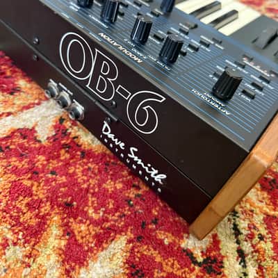 Dave Smith Instruments OB-6 49-Key 6-voice Polyphonic Synthesizer 2017 - Present - Black image 3