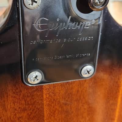 Epiphone 2018 Thunderbird-IV Vintage Sunburst-Good Player! image 20