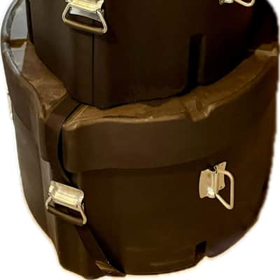 Ludwig Legacy Mahogany "Van Buren" Pro Beat Shell Pack + 18" Floor Tom — 110th Anniversary Limited Edition | Gator Elite Air Cases | Excellent image 15
