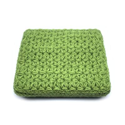 Jasmine stitch crochet dust cover for Elektron Digitakt and Digitone - Avocado image 2