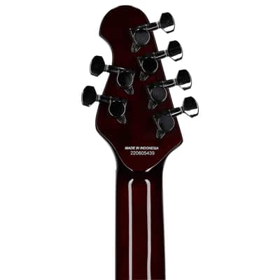 Sterling by Music Man John Petrucci Majesty MAJ200 Electric Guitar, Blood Orange image 8