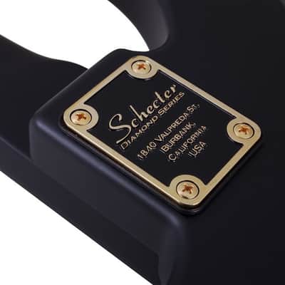 Schecter Johnny Christ Signature Bass Satin Black SBK LH NEW + FREE GIG BAG! Left Handed image 4